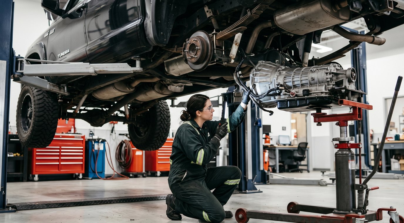 LX truck-family automatic, 4WD, converter, towing/load, and driveline diagnosis Toyota Lexus truck transmission diagnosis for Lexus LX transmission repair in Arlington Heights