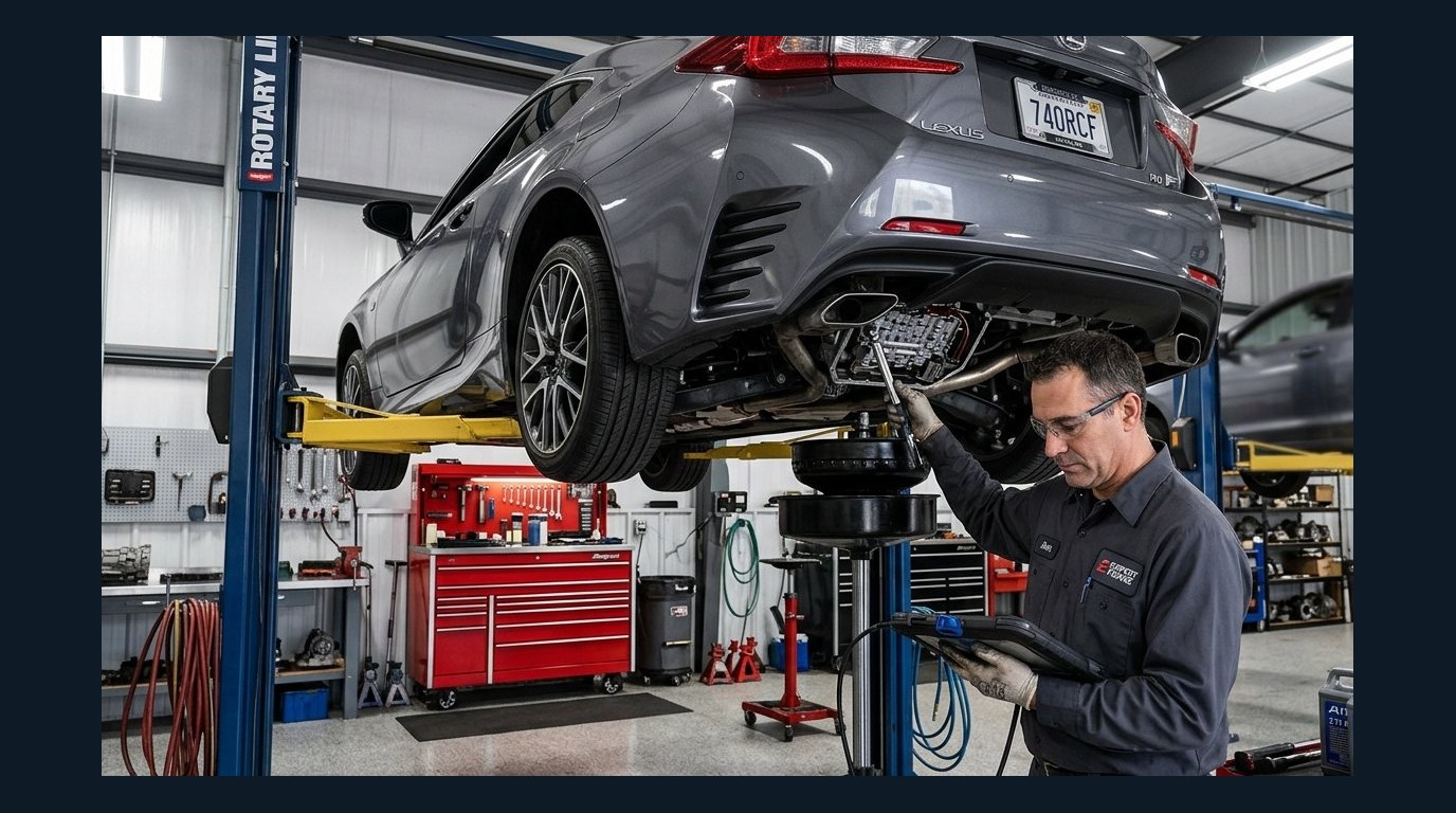 Lexus RX350 transmission and AWD diagnosis