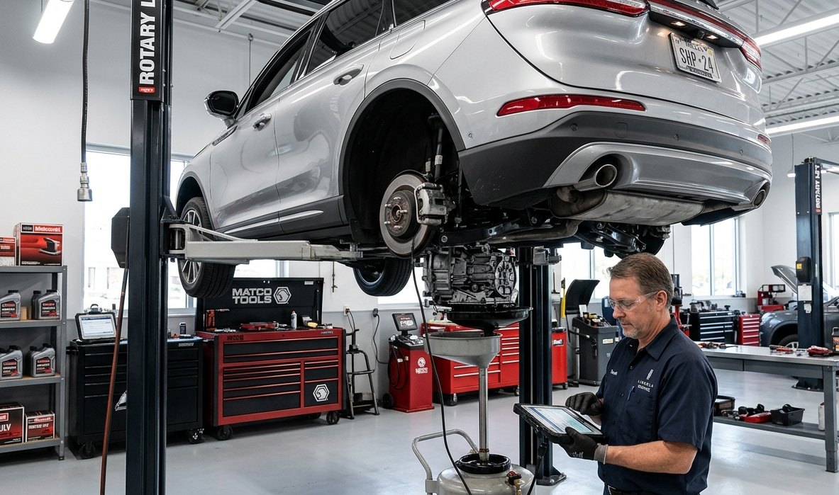 Lincoln Corsair transmission and AWD inspection for Lincoln Corsair transmission repair in Arlington Heights