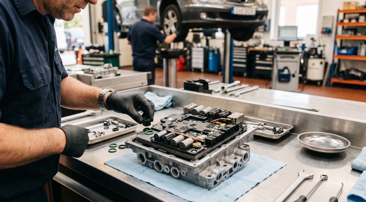 Lincoln MKT repair path inspection Ford Lincoln 6R80 transmission inspection for Lincoln MKT repair planning