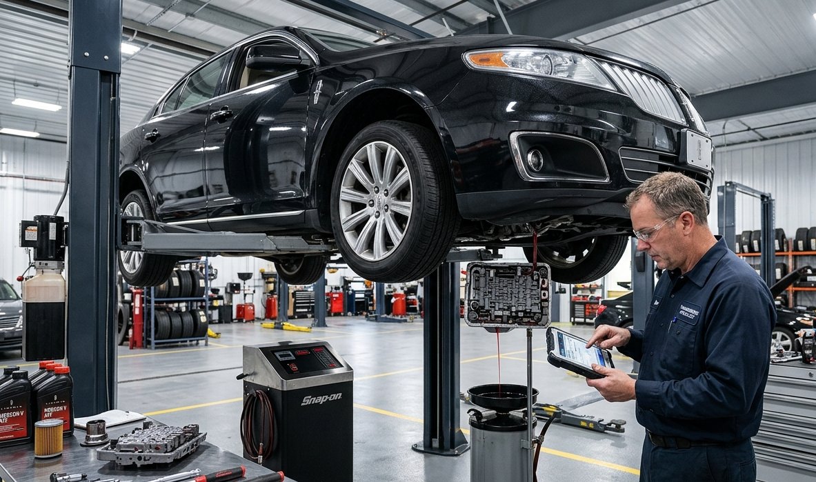 MKZ 6-speed automatic, hybrid/eCVT, converter, and drivability diagnosis Lincoln MKZ transmission and drivability inspection for Lincoln MKZ transmission repair in Arlington Heights