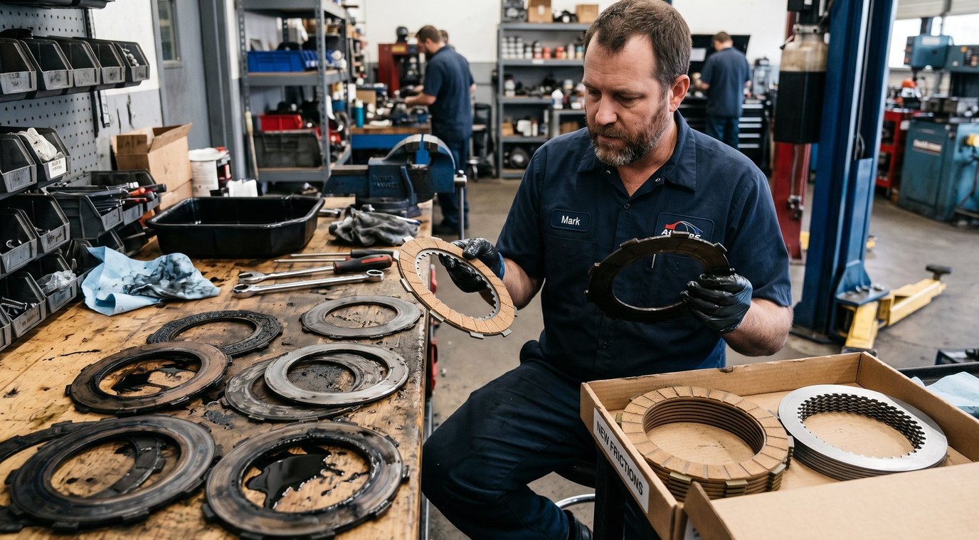 Torque converter clutch and seal inspection for Lincoln Navigator repair plan