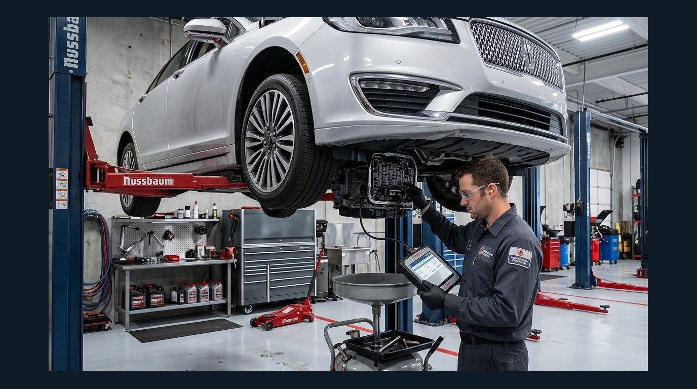 Lincoln Nautilus AWD and transmission diagnosis