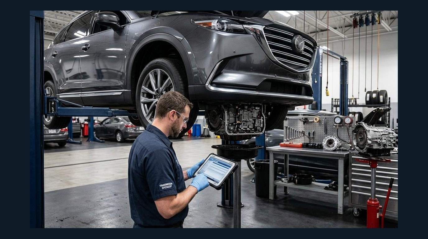 Mazda CX-9 transmission and AWD diagnosis