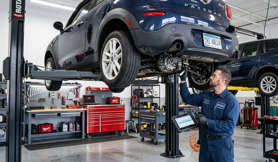 Mini Paceman transmission and drivability inspection for Mini Paceman transmission repair in Arlington Heights