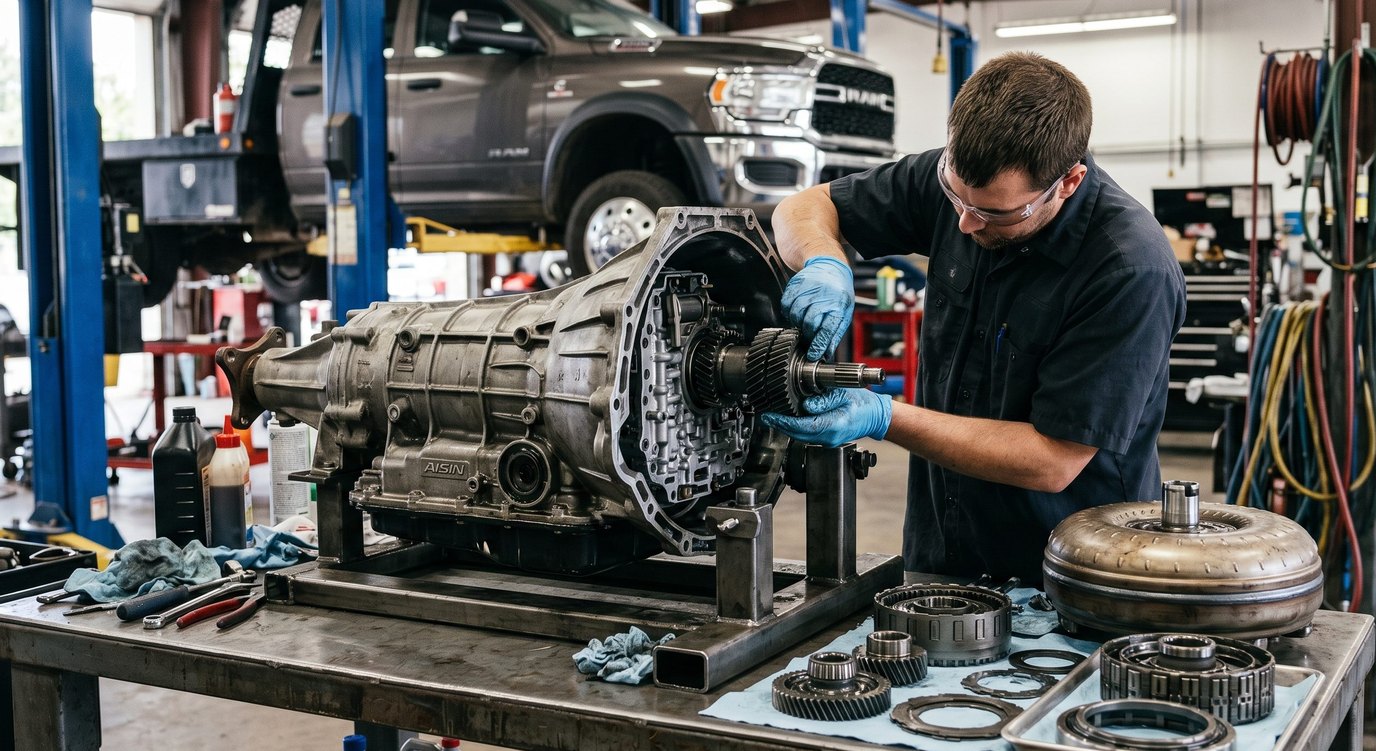 Automatic transmission slipping diagnosis for Mini Roadster repair plan