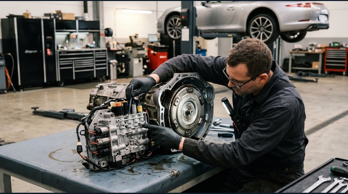 Mitsubishi F4A automatic transmission repair planning