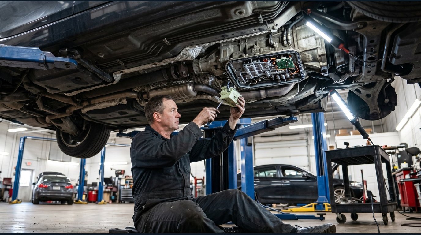 Ram ProMaster 62TE van transmission inspection
