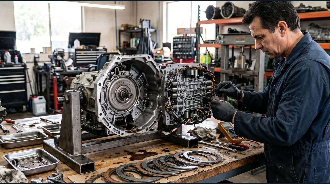 Subaru transmission diagnosis in Arlington Heights Subaru Outback TR690 Lineartronic CVT inspection