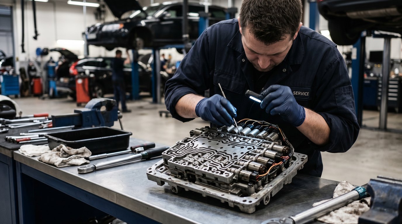 Volkswagen CVT diagnostic inspection for Volkswagen Passat symptoms