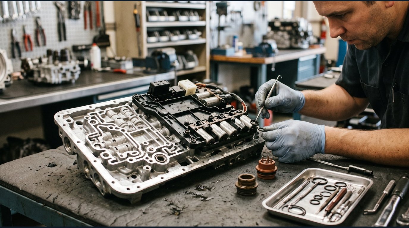Volvo S60 AW55 transmission service review