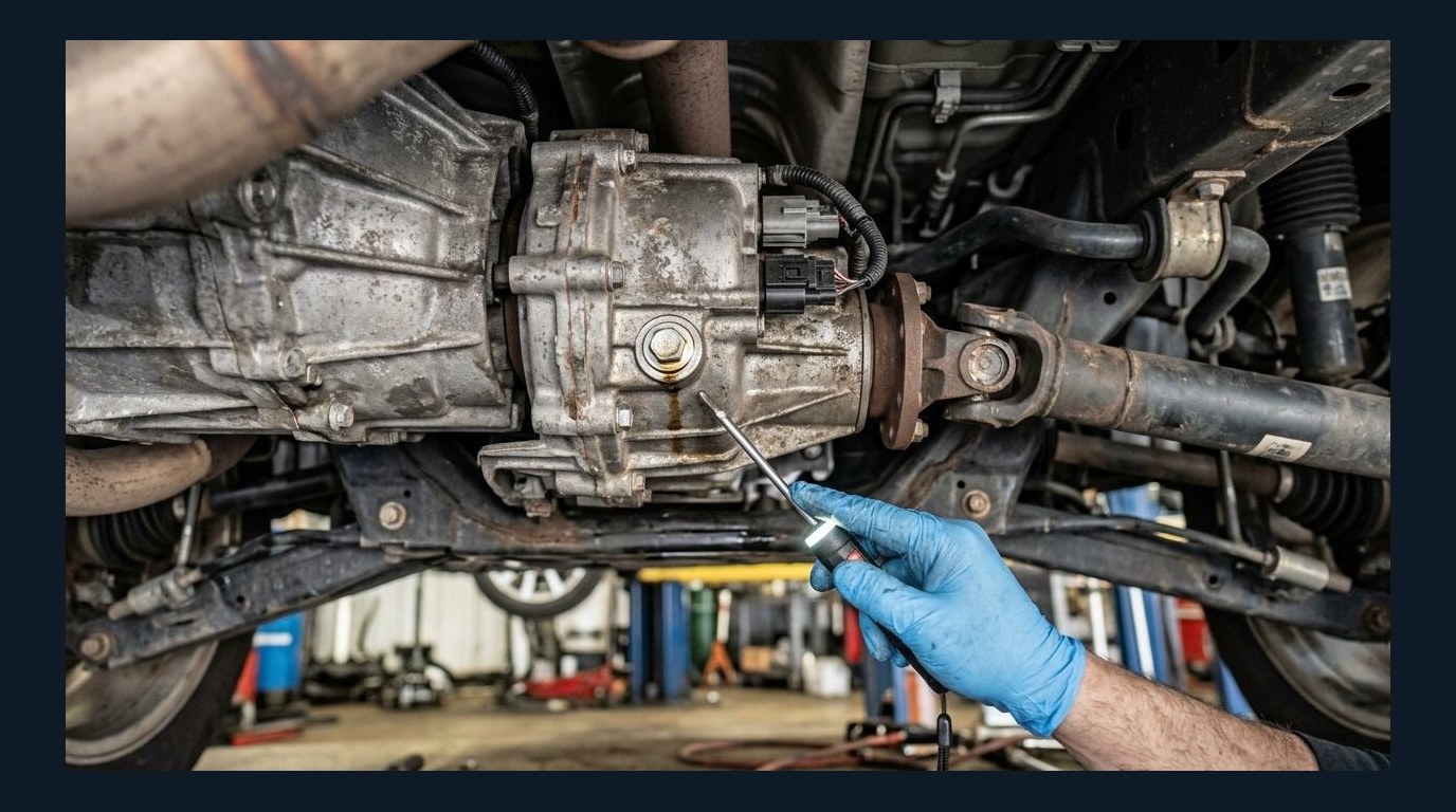 Volvo V90 AWD fluid and driveline inspection