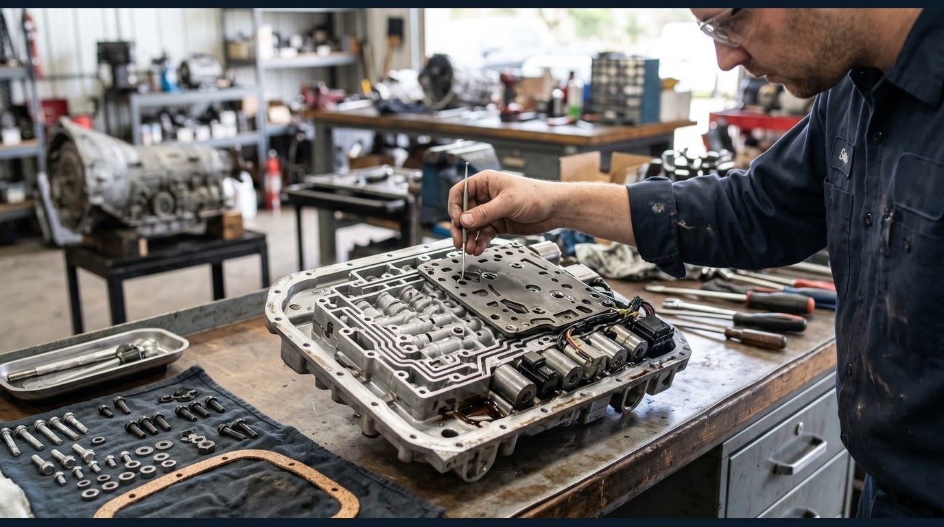GM valve-body and pressure-control evidence review for 6L80 repair planning