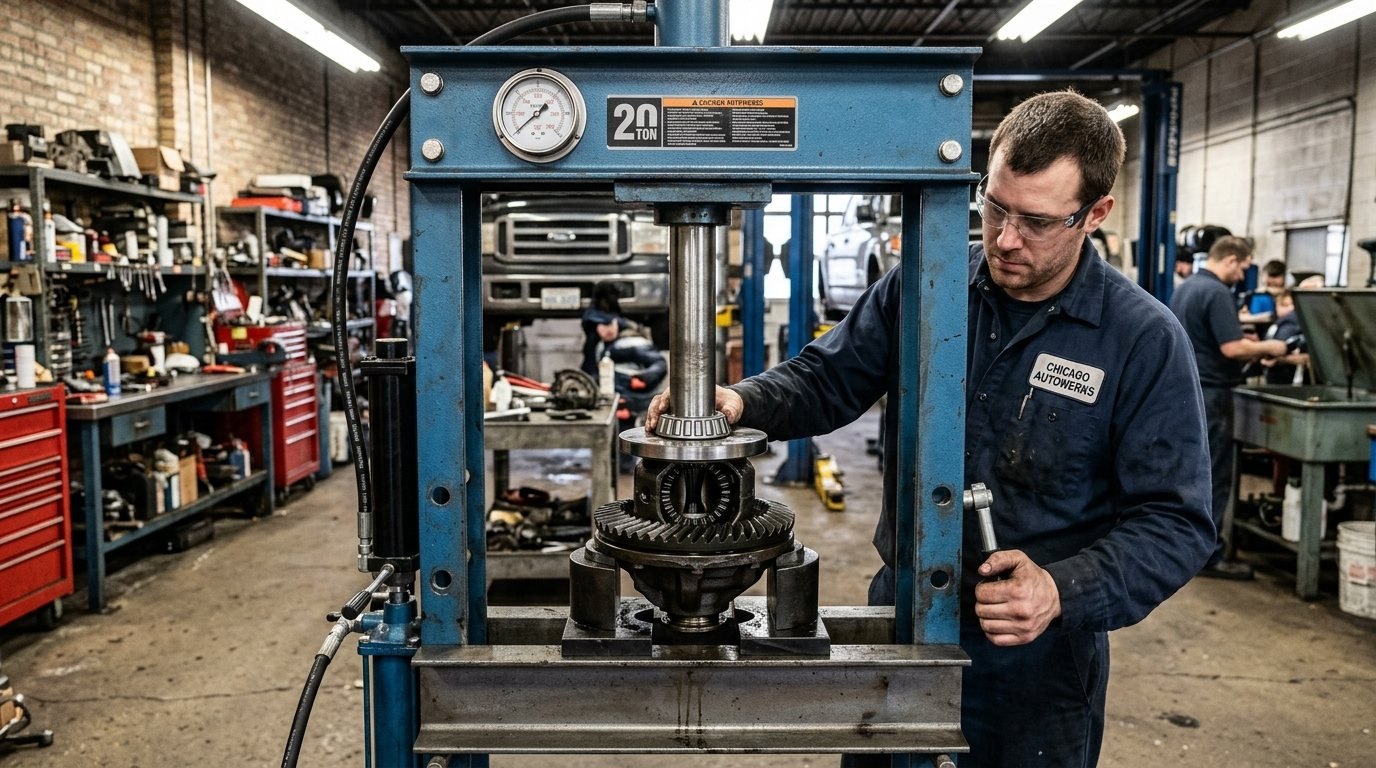 Differential Rebuild Arlington Heights inspection photo at Arlington Heights Transmission