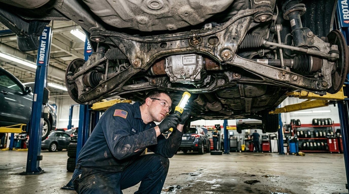 Front Differential Repair Arlington Heights inspection photo at Arlington Heights Transmission